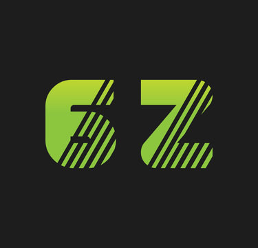 6z initial green with strip