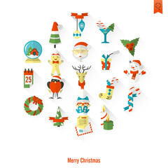 Christmas and Winter Icons Collection
