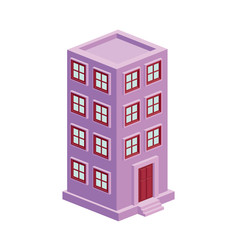 building isometric isolated icon design, vector illustration  graphic 
