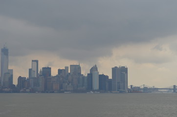 Naklejka premium Manhattan