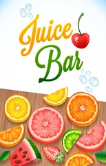 Juice bar poster