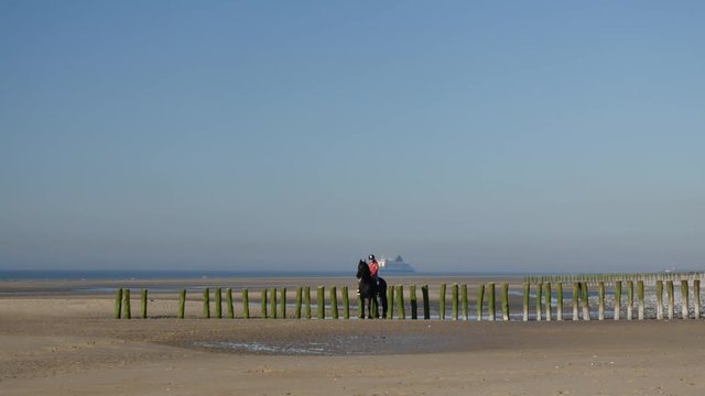 cavali&egrave;re sur la c&ocirc;te