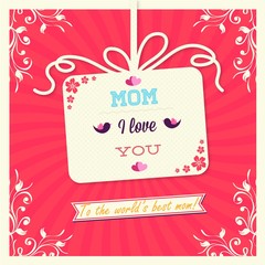 Mother's Day gift card