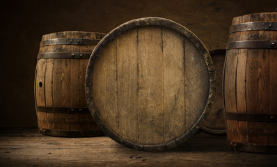 background of barrel