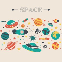 Space planets collection