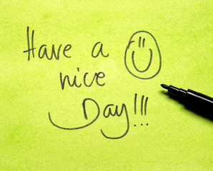 have a nice day