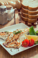 Grilled fish
