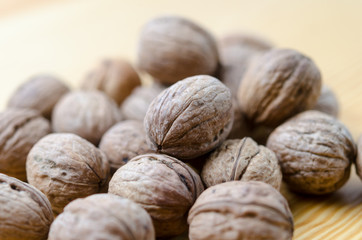 Group of walnuts