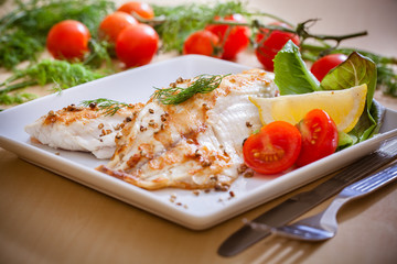 Grilled fish