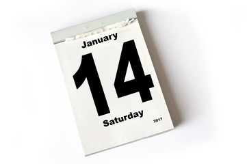 14. January 2017