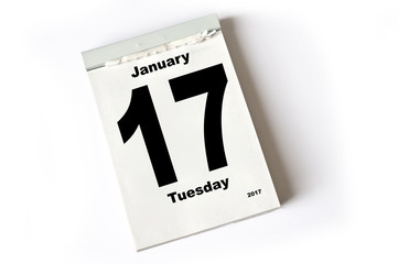 17. January 2017