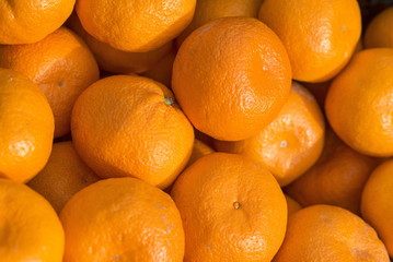 Tangerines in a market, Georgia.