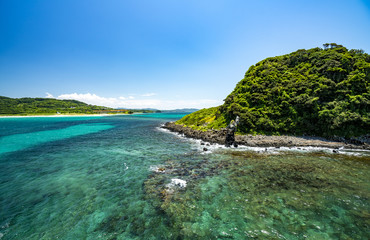 Obraz premium 角島 鳩島