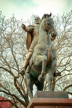 The monument to King Danylo