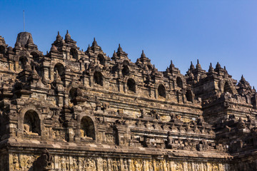Fototapeta premium Borobudur Temple, Yogyakarta, Java, Indonesia.