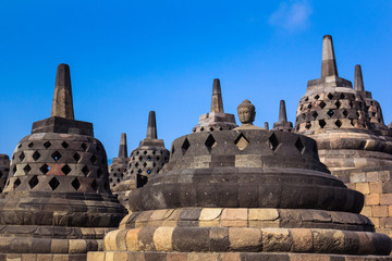 Borobudur Temple, Yogyakarta, Java, Indonesia.