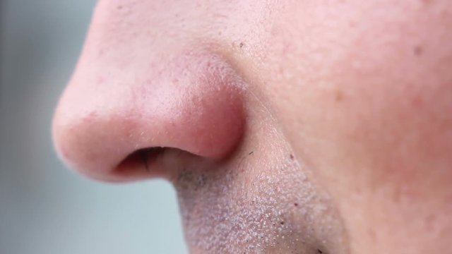 Woman Nose Breath Sense of Smell
