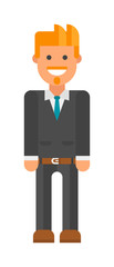 Business man icon abstract silhouette office people vector. Abstract silhouette business people icon and abstract business man person. Abstract businessman silhouette profile
