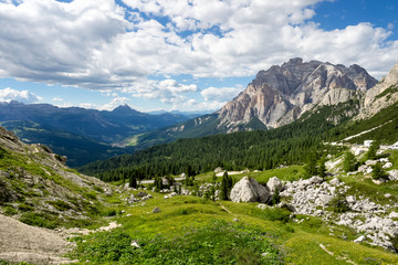 Fototapeta na wymiar Südtirol - Valparola