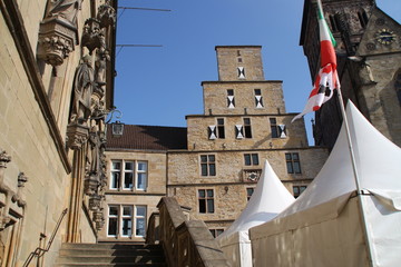 Das Rathaus in Osnabrück