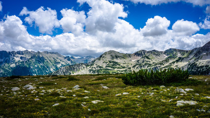 Beautiful view of the Pirin Mountain, Bulgaria