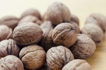 Group of walnuts