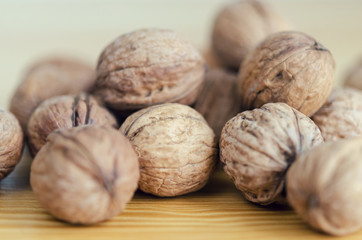 Group of walnuts