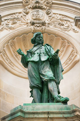 statue of the Place Stanislas in Nancy, France