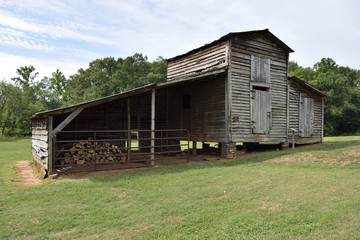 vintage rustic barn shed background