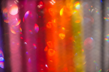 colorful bokeh background