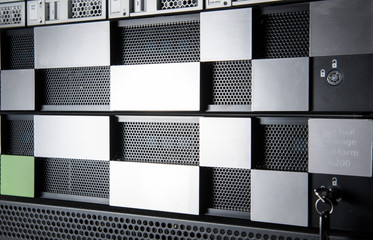 network attached storage (NAS) in rack server
