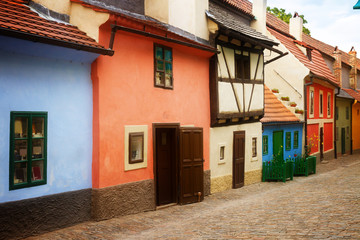 Fototapeta na wymiar Zlata street, Prague
