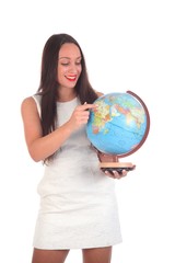 Fototapeta premium Urlaub planen