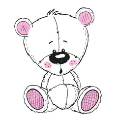 Obraz premium Rysunek Teddy