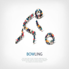 people sports bowling 