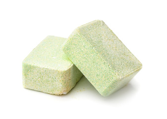Two fragrance bath cubes