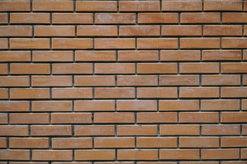 Background of new brick wall