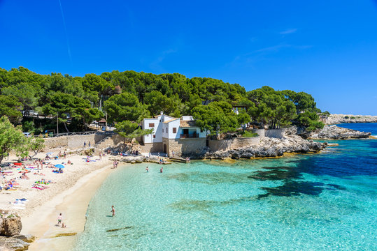 Cala Gat at Ratjada, Mallorca - beautiful beach and coast