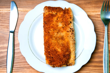Stuffed potato croquettes with cheese