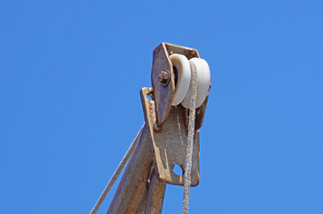 Fototapeta premium pulley nautical