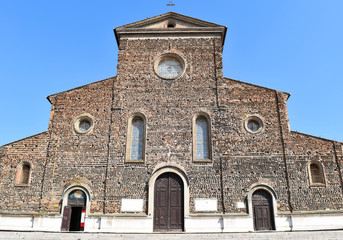 Fototapeta na wymiar Cathedral of Saint Pietro Apostolo, Faenza, Italy