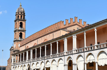 Palace of the Podestà in Piazza del Popolo, Faenza, Italy