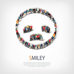people emoticon smiley icon