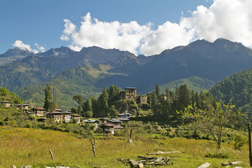 Fototapeta na wymiar Bhutan, Paro, 10611-171