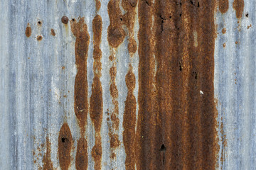 Rusty metal wall background
