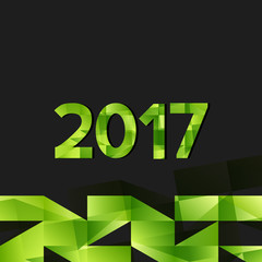 Check new year 2017 - background