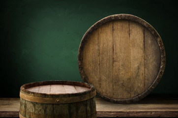 background of barrel