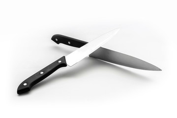 Knife isolated on white background