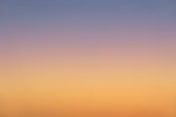 Poster photo of sunset sky gradient background © mimadeo