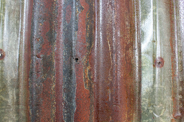 red old rot erode zinc background texture
